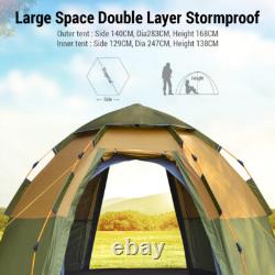 Easy Pop Up Tent Large Family Tents for Camping Waterproof Camping Tent k B4B5