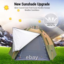 Easy Pop Up Tent Large Family Tents for Camping Waterproof Camping Tent k B4B5