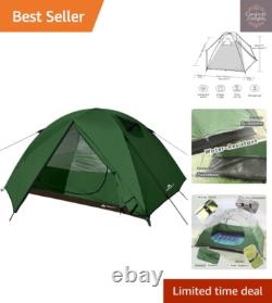 Easy Setup 3-Person Tent with Dual Doors Perfect for Outdoor Adventures