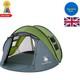 Effortless 4-person Camping Tent With Automatic Pop-up And Superior Ventilation