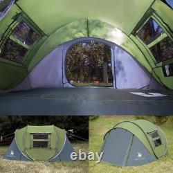Effortless 4-Person Camping Tent with Automatic Pop-Up and Superior Ventilation Effortless 4-Person Camping Tent with Automatic Pop-Up and Superior Ventilation