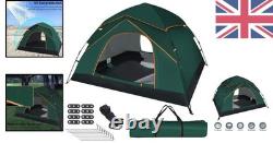 Effortless Automatic Pop-Up Tent for 3-4 Persons Waterproof & UV Protected