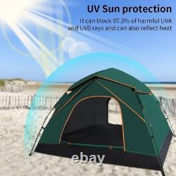Effortless Automatic Pop-Up Tent for 3-4 Persons Waterproof & UV Protected Effortless Automatic Pop-Up Tent for 3-4 Persons Waterproof & UV Protected