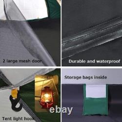 Effortless Automatic Pop-Up Tent for 3-4 Persons Waterproof & UV Protected Effortless Automatic Pop-Up Tent for 3-4 Persons Waterproof & UV Protected