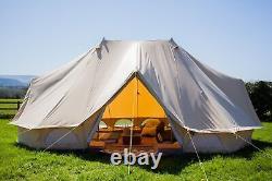 Emperor Bell Tent 100% Cotton Canvas 6 x 4m by Life Under Canvas