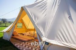 Emperor Bell Tent 100% Cotton Canvas 6 x 4m by Life Under Canvas