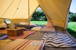 Emperor Bell Tent 100% Cotton Canvas 6 x 4m by Life Under Canvas