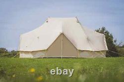 Emperor Bell Tent 100% Cotton Canvas 6 x 4m by Life Under Canvas