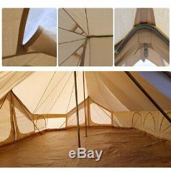 Emperor Twin Ultimate Bell Tent 6x4M Large Space 12persons Waterproof 3 Doors