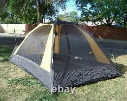 Eureka Apex XT 2 Person Tent Rain Fly Large Vestibule Yellow Black