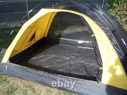 Eureka Apex XT 2 Person Tent Rain Fly Large Vestibule Yellow Black