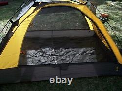 Eureka Apex XT 2 Person Tent Rain Fly Large Vestibule Yellow Black