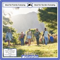 Eurohike 4 Person Cairns 4 Deluxe Nightfall Tent with Bedroom and Porch Area