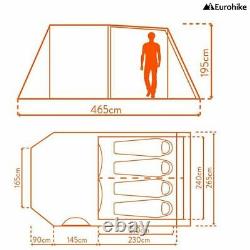 Eurohike Air 400 Quick Assembly Weatherproof 4-Person Tent USED FOR ONE NIGHT