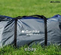 Eurohike Air 400 Quick Assembly Weatherproof 4-Person Tent USED FOR ONE NIGHT