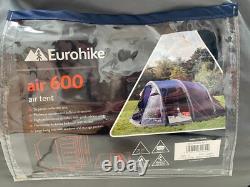 Eurohike Air 600 6-Person Tent Blue and Grey BRAND NEW NEVER USED
