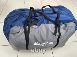 Eurohike Air 600 6-Person Tent Blue and Grey BRAND NEW NEVER USED
