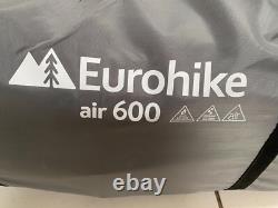 Eurohike Air 600 6-Person Tent Blue and Grey BRAND NEW NEVER USED