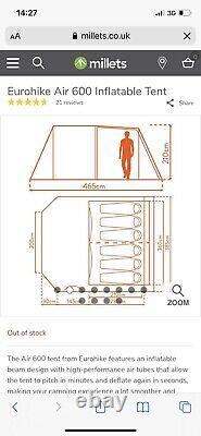 Eurohike Air 600 Tent