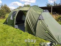 Eurohike Buckingham 6 family camping tent six person man berth 2000mm HH NEW