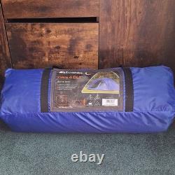 Eurohike Cairns 4 DLX 4 Person Nightfall Dome Tent Blue with Carry Bag
