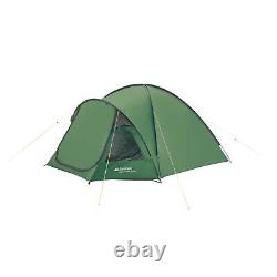 Eurohike Cairns 4 DLX Nightfall Tent, Waterproof, Dome, Camping Equipment, Green