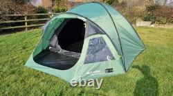 Eurohike Cairns 4 festival camping tent hiking backpacking four berth green