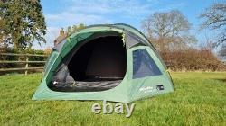 Eurohike Cairns 4 festival camping tent hiking backpacking four berth green