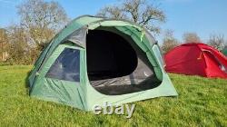 Eurohike Cairns 4 festival camping tent hiking backpacking four berth green