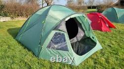 Eurohike Cairns 4 festival camping tent hiking backpacking four berth green