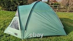 Eurohike Cairns 4 festival camping tent hiking backpacking four berth green