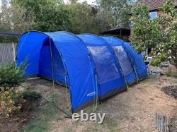 Eurohike Hampton 6 Man Tent + Habitat Universal Tent Porch Great Condition