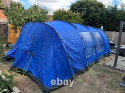 Eurohike Hampton 6 Man Tent + Habitat Universal Tent Porch Great Condition