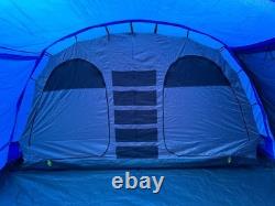Eurohike Hampton 6 Man Tent + Habitat Universal Tent Porch Great Condition