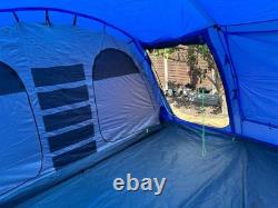 Eurohike Hampton 6 Man Tent + Habitat Universal Tent Porch Great Condition