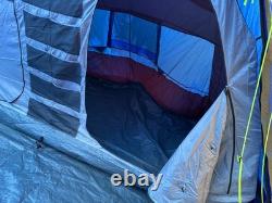 Eurohike Hampton 6 Man Tent + Habitat Universal Tent Porch Great Condition