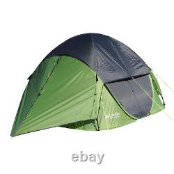 Eurohike Pop 400 Dual Skin Waterproof Tent, Pop-Up Tent, Camping Equipment