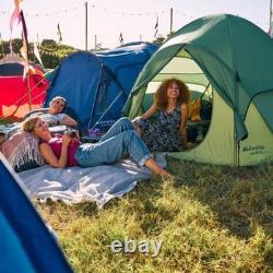 Eurohike Pop 400 Dual Skin Waterproof Tent, Pop-Up Tent, Camping Equipment