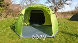 Eurohike Sendero 6 Six berth man person family camping tunnel tent large green