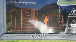 Eurohike Sendero 6 Six berth man person family camping tunnel tent large green