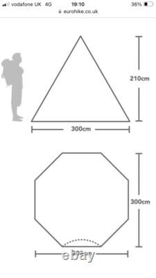 Eurohike Teepee Tent Green