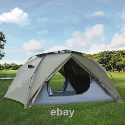 Evajoy Automatic Instant Pop Up 3 Man Camping Tent Family Outdoor Hiking Shelter