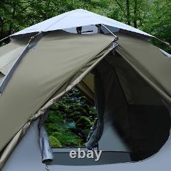 Evajoy Automatic Instant Pop Up 3 Man Camping Tent Family Outdoor Hiking Shelter