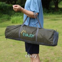 Evajoy Automatic Instant Pop Up 3 Man Camping Tent Family Outdoor Hiking Shelter