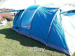 Ex Display Highlander 6 person Tent Extra Large Family Tent Tunnel 2 bedrooms
