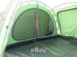 Ex Display Highlander Linden Family Tunnel Tent 8 Person Large with living area
