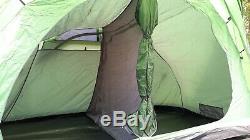 Ex Display Highlander Linden Family Tunnel Tent 8 Person Large with living area