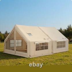 Expandable Camping Tent Portable Large Family Tent Heavy-Duty for Outdoor Trips