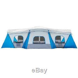 Extra Large 16 Person Family Spacious Outdoor Cabin House Tent Camp 3 rooms NEW