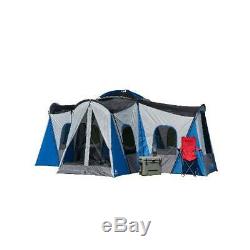 Extra Large 16 Person Family Spacious Outdoor Cabin House Tent Camp 3 rooms NEW